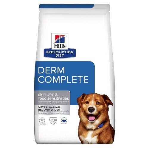 HILL'S Prescription Diet Derm Complete Canine - dry dog food - 12 kg image 1
