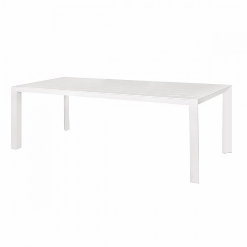 Dining Table Io White Aluminium 240 x 100 x 75 cm image 1
