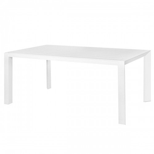 Dining Table Io White Aluminium 180 x 100 x 75 cm image 1