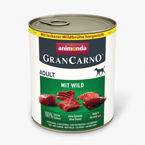 ANIMONDA GranCarno Adult Game  - wet dog food - 400g image 1