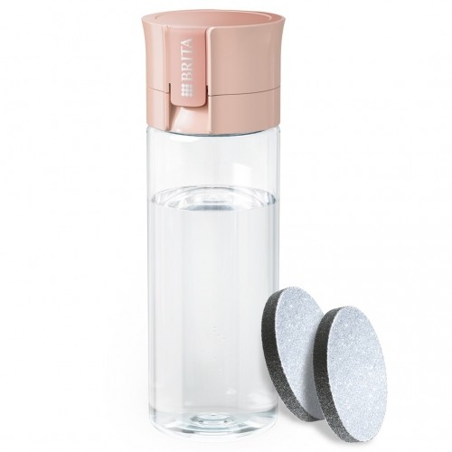 Brita Vital peach 2-disc filter bottle image 1