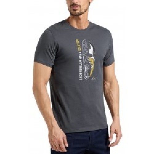 La Sportiva Krekls SOLUTION T-Shirt M S Carbon/Yellow image 1