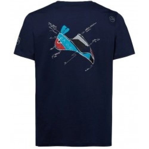 La Sportiva Krekls MANTRA T-Shirt M L Deep Sea image 1