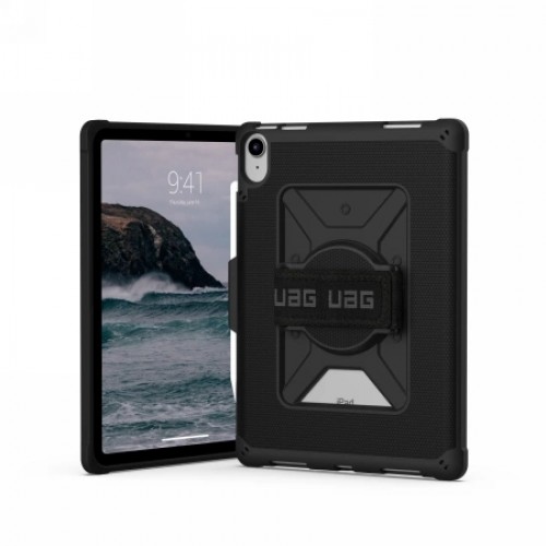 UAG Metropolis case for iPad 10.9&quot; 10th generation with Apple Pencil and palm holder - black image 1