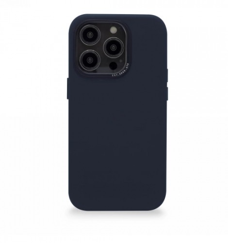 Decoded Leather Case with MagSafe for iPhone 14 Pro Max - navy blue image 1