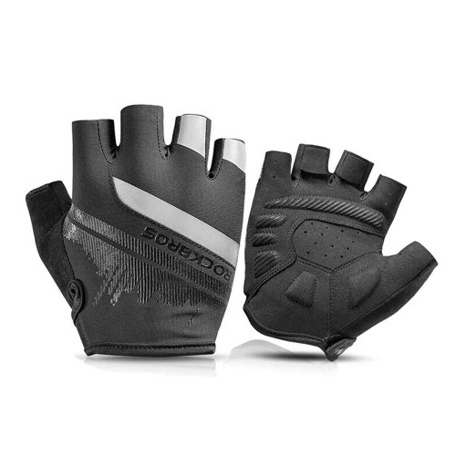 Rockbros S247 M cycling gloves - black image 1