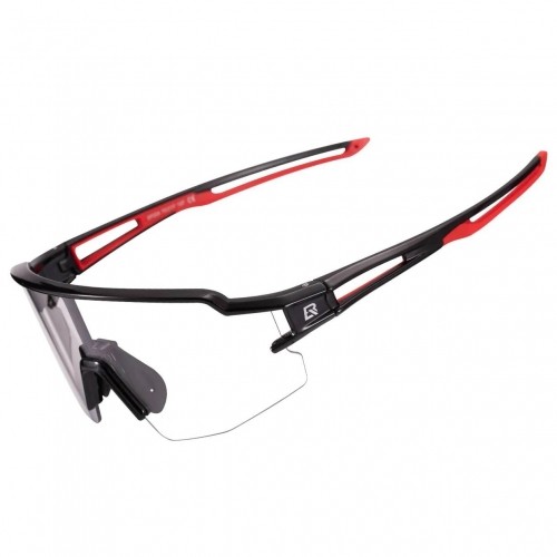 Rockbros 10173 photochromic UV400 cycling glasses - black and red image 1