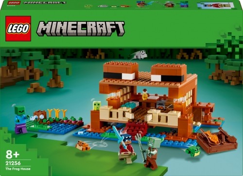21256 LEGO®  Minecraft Varžu Māja image 1