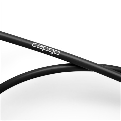 Pārslēdzēja trose apvalks Capgo BL PTFE 4mm black 50m image 1