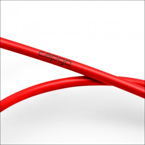 Pārslēdzēja trose apvalks Capgo BL PTFE 4mm red 3m image 1