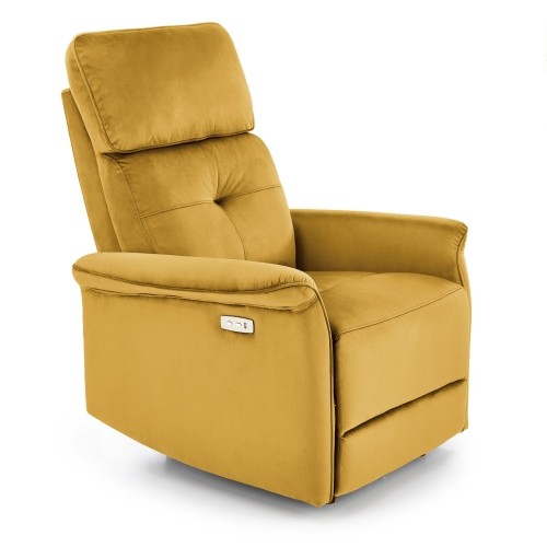 Halmar SEMIR leisure chair, mustard image 1