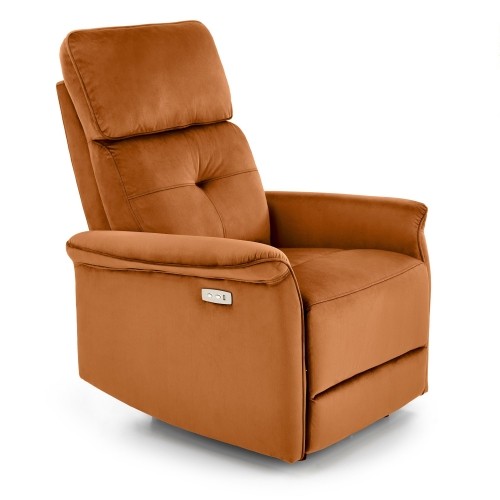 Halmar SEMIR leisure chair, cinnamon image 1