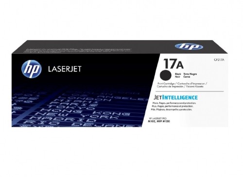 HP   HP 17A Black Laser Toner Cartridge, 1600 pages, for HP LaserJet Pro M102a, M130a image 1