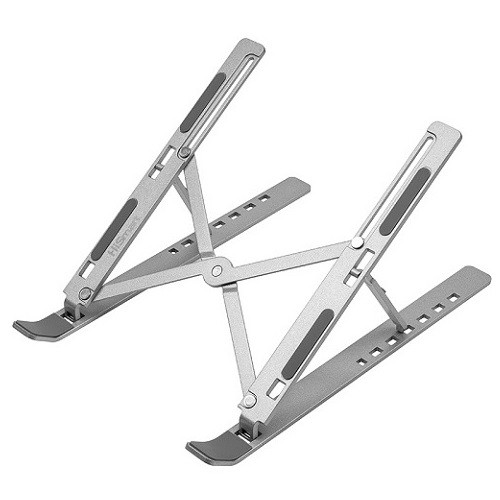 Foldable Steel Laptop / Tablet Stand HISMART, with 7 Adjustment Positions image 1