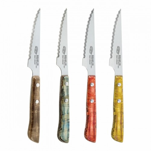 Набор ножей для мяса San Ignacio Evergreen BGEU-6076 Разноцветный Нержавеющая сталь (4 штук) image 1
