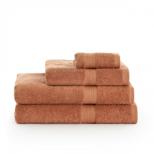 Bath towel SG Hogar Orange 50 x 100 cm 50 x 1 x 10 cm 2 Units image 1