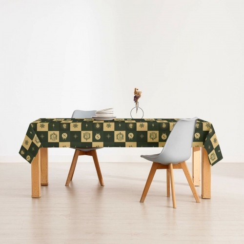 Stain-proof resined tablecloth Harry Potter Slytherin 140 x 140 cm image 1