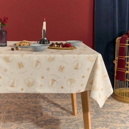 Stain-proof resined tablecloth Harry Potter Hogwarts Christmas 140 x 140 cm image 1