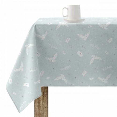 Stain-proof resined tablecloth Harry Potter Hedwig 140 x 140 cm image 1