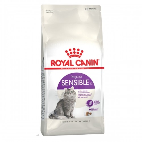 Корм для котов Royal Canin Sensible 33 Для взрослых рис птицы 4 кг image 1
