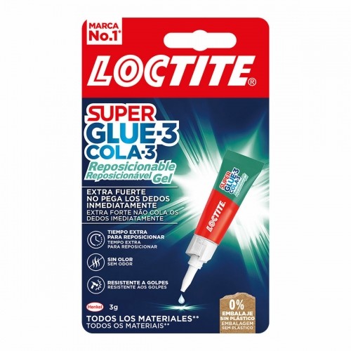 Клей Loctite SuperGlue-3 2943113 3 g Гель image 1