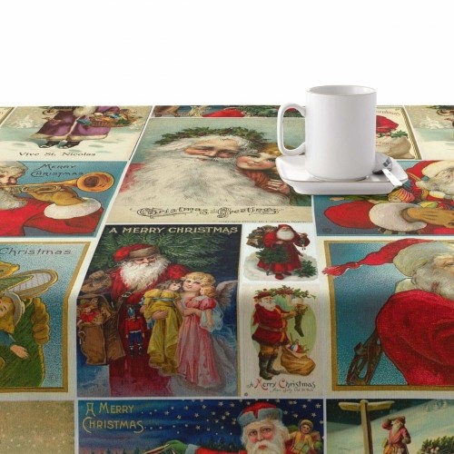 Stain-proof resined tablecloth Belum Vintage Christmas 300 x 140 cm image 1