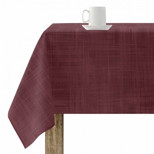 Stain-proof resined tablecloth Belum 140 x 140 cm Burgundy image 1