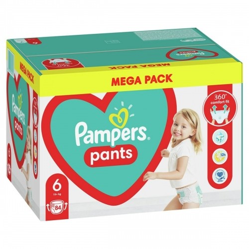 Vienreizlietojami autiņi Pampers Pants 6 (84 Vienības) image 1