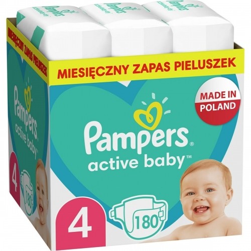 Disposable nappies Pampers Active Baby 4 image 1