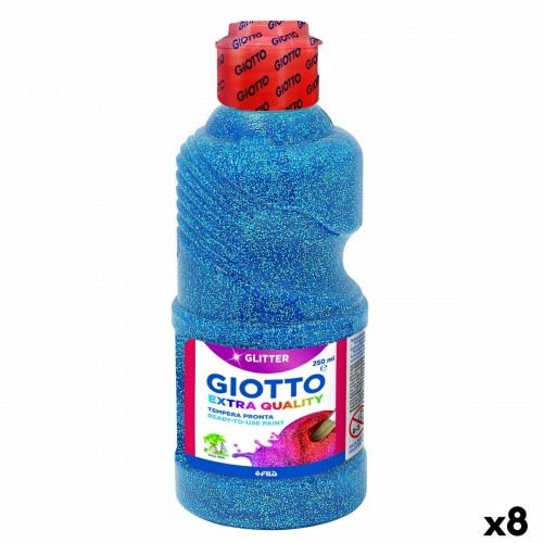 Темпера Giotto Glitter Синий 250 ml (8 штук) image 1