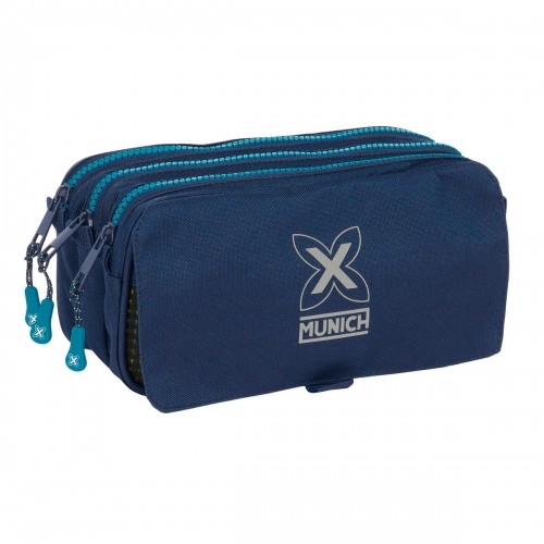 Triple Carry-all Munich Nautic Navy Blue 21,5 x 10 x 8 cm image 1