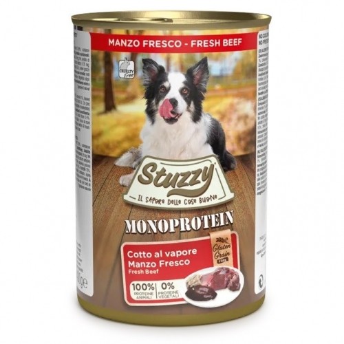 Agras Pet Foods STUZZY Monoprotein Beef - wet dog food - 400 g image 1
