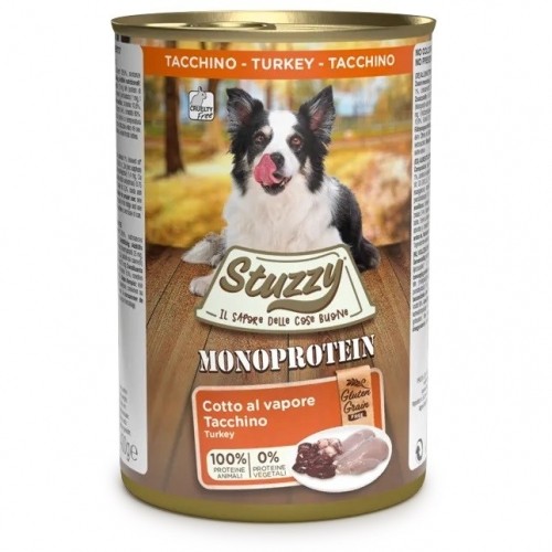 Agras Pet Foods STUZZY Monoprotein Turkey  - wet dog food - 400 g image 1