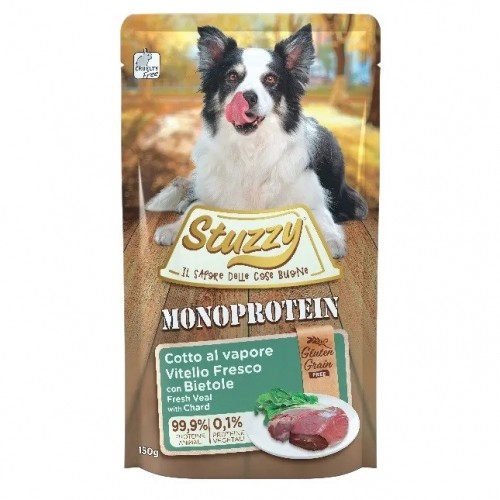 Agras Pet Foods STUZZY Monoprotein Veal with chard - wet dog food - 150 g image 1