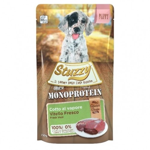 Agras Pet Foods STUZZY Monoprotein Puppy Veal - wet dog food - 150 g image 1