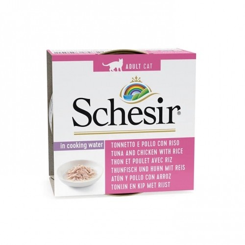 Agras Pet Foods SCHESIR in cooking water Tuna with chicken and rice - wet cat food - 85 g image 1