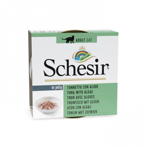 Agras Pet Foods SCHESIR in jelly Tuna with algae - wet cat food - 85 g image 1