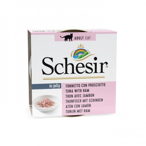 Agras Pet Foods SCHESIR in jelly Tuna with ham - wet cat food - 85 g image 1
