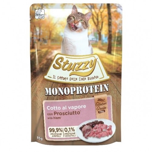 Agras Pet Foods STUZZY Monoprotein Ham - wet cat food - 85 g image 1