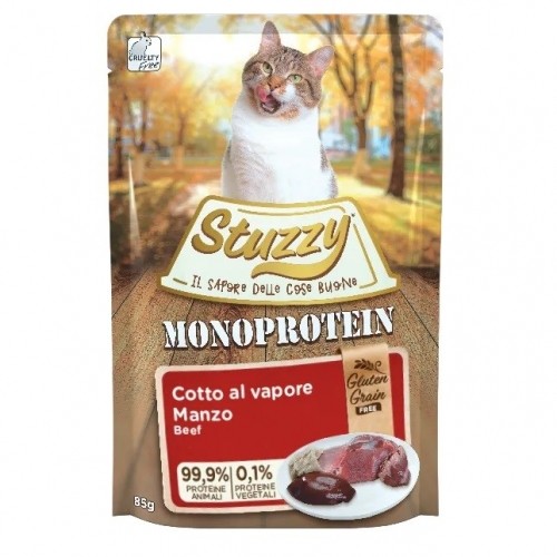 Agras Pet Foods STUZZY Monoprotein Beef - wet cat food - 85 g image 1