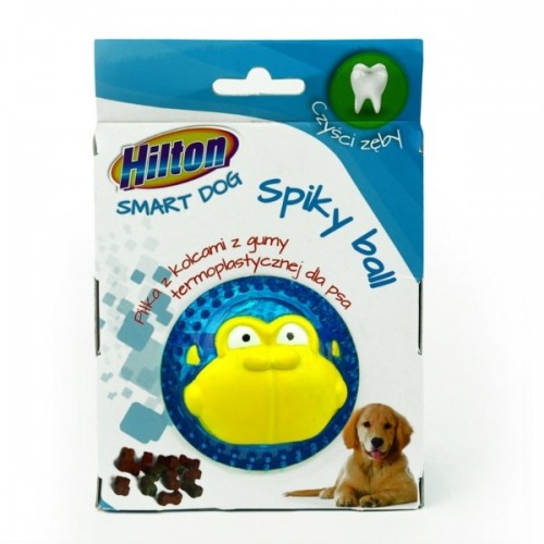 HILTON Dog Spiky Ball mix kolor piłka z kolcami  8cm dla psa image 1