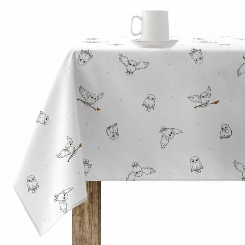 Stain-proof resined tablecloth Harry Potter Hedwig 250 x 140 cm image 1