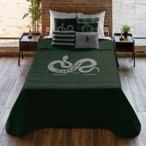 Duvet Harry Potter Slytherin Multicolour 250 g/m² 235 x 270 cm 235 x 4 x 270 cm Double image 1