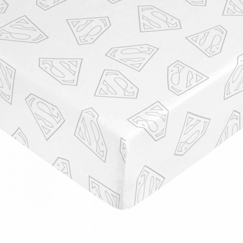 Fitted bottom sheet Superman 105 x 200 cm image 1