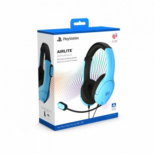 Headphones with Microphone PDP Airlite  Blue image 1