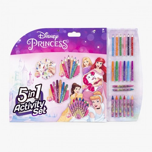 Colouring Activity Box Disney Princess 5-in-1 image 1