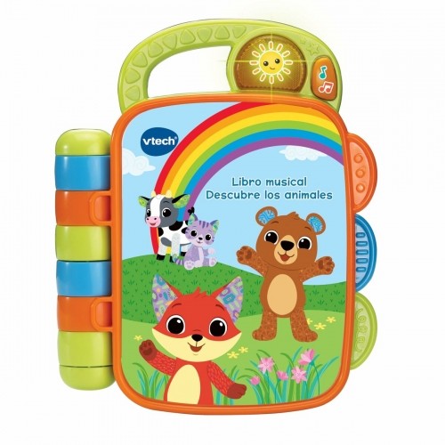 Моя первая музыкальная книга Vtech 18,8 x 5,5 x 21,6 cm Животные image 1