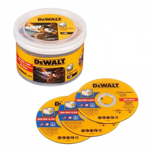 Cutting discs Dewalt dt20597-qz Ø 115 mm Angle grinder (50 Units) image 1