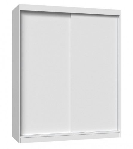 Top E Shop Topeshop IGA 160 BIEL B KPL bedroom wardrobe/closet 7 shelves 2 door(s) White image 1