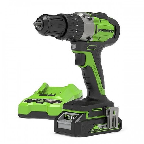 Drill/driver 24V 2Ah Greenworks GD24DD35K2 - 3704007UA image 1